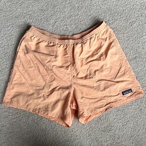 Patagonia Orange Baggies Casual Shorts